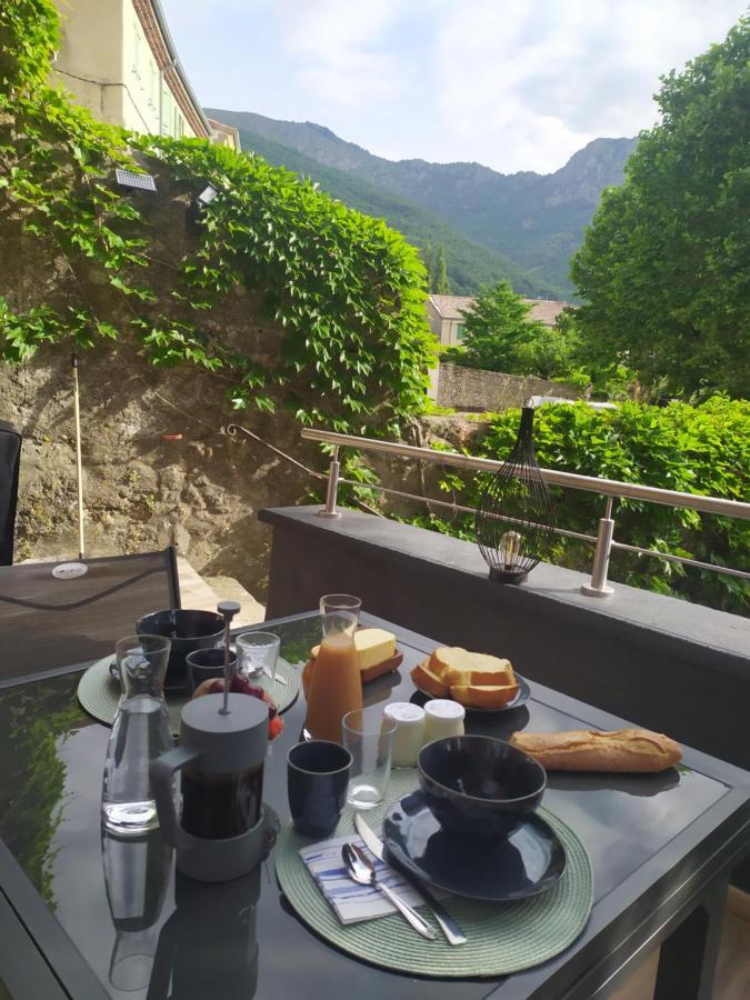 Bed and Breakfast Au Pied de la Béalière Montpezat-sous-Bauzon Esterno foto